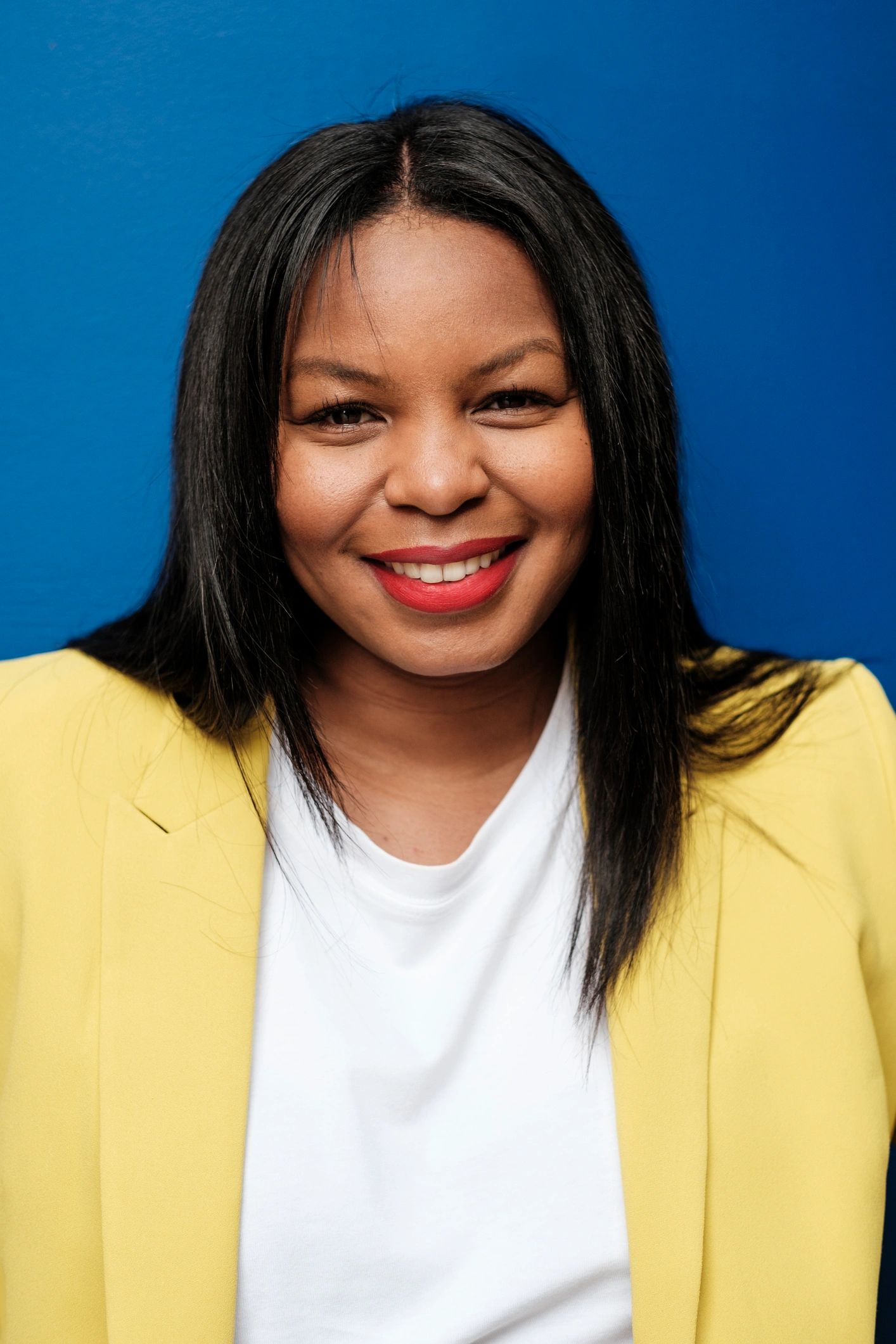 Professional headshot of a businesswoman